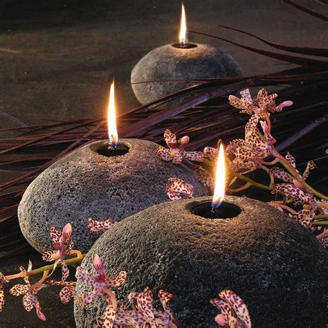 Stone candles - Stone Candles are unique gifts for any occasion, hand sculpted from natural stone by the Artist. Each oil lamp is made with a lifetime fiberglass wick and smokeless, sootless, odorless candle oil that can be used …